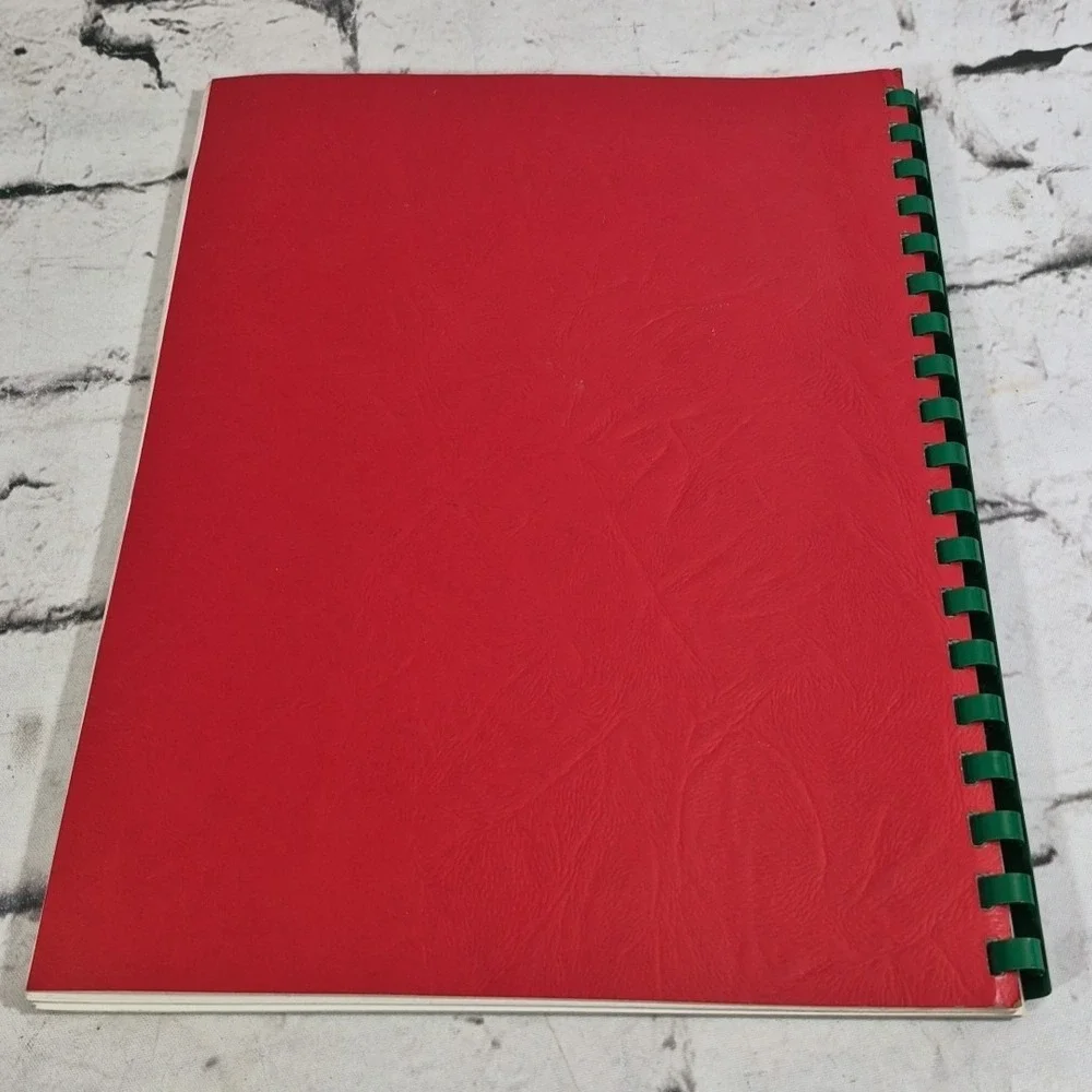 Merry Christmas‎ Foods Vintage 60's Cookbook Spiral Community